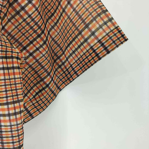 トーガプルラ TOGA PULLA Mesh Tartan SS Top レディース 36