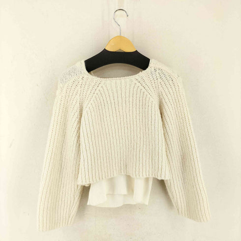 ナチュラルビューティーベーシック NATURAL BEAUTY BASIC 24AW ケーブルニットアンサンブル レディース FREE