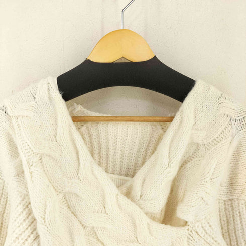ナチュラルビューティーベーシック NATURAL BEAUTY BASIC 24AW ケーブルニットアンサンブル レディース FREE