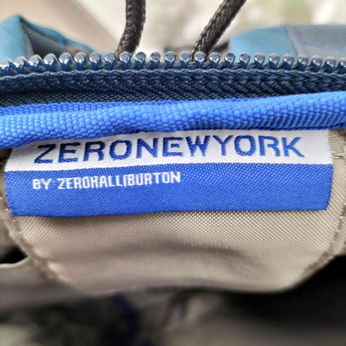 ZERONEWYORK フロントロゴプレートバックパック メンズ