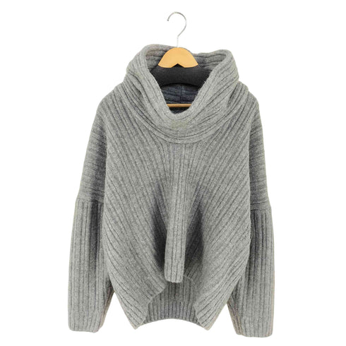 SOURCE UNKNOWN BECCA OVERSIZED HIGH ROLL KNIT PULLOVER レディース