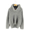 SOURCE UNKNOWN BECCA OVERSIZED HIGH ROLL KNIT PULLOVER レディース
