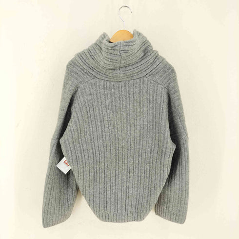 SOURCE UNKNOWN BECCA OVERSIZED HIGH ROLL KNIT PULLOVER レディース
