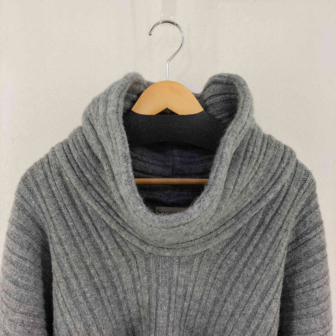 SOURCE UNKNOWN BECCA OVERSIZED HIGH ROLL KNIT PULLOVER レディース