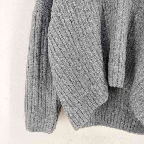 SOURCE UNKNOWN BECCA OVERSIZED HIGH ROLL KNIT PULLOVER レディース