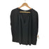 セオリー theory Silk Gathered Slit Neck Short-Sleeve Top レディース JPN:M