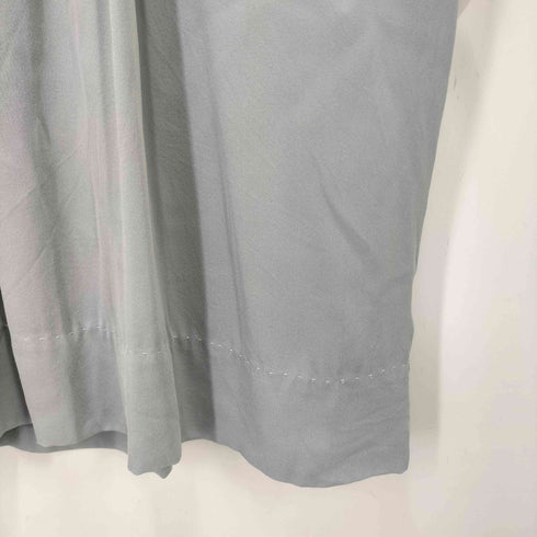 セオリー theory Silk Gathered Slit Neck Short-Sleeve Top レディース JPN:L