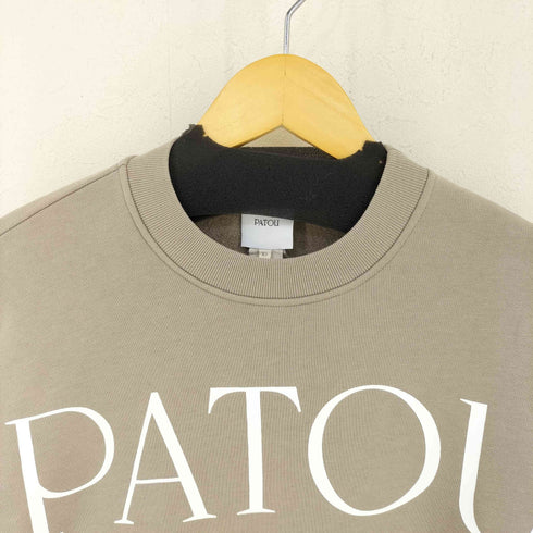 PATOU 22AW Cropped grosgrain sweatshirt レディース import:XS