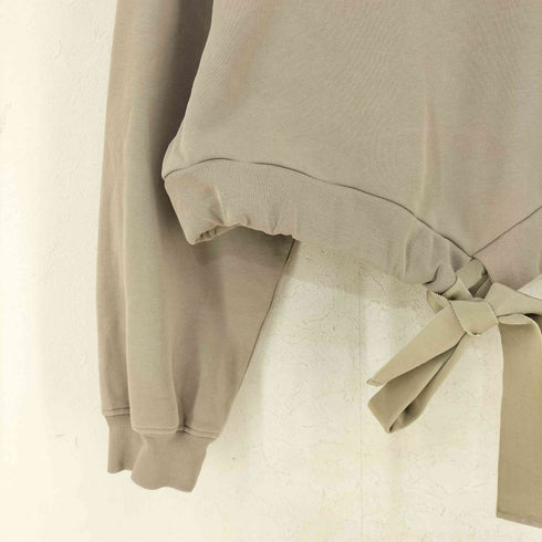 PATOU 22AW Cropped grosgrain sweatshirt レディース import:XS