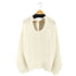 NOTRE EMOR Back Open Volume Knit レディース FREE