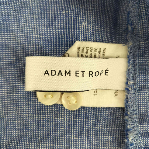 アダムエロペ Adam et Rope コットンリネン 長袖シャツ レディース FREE
