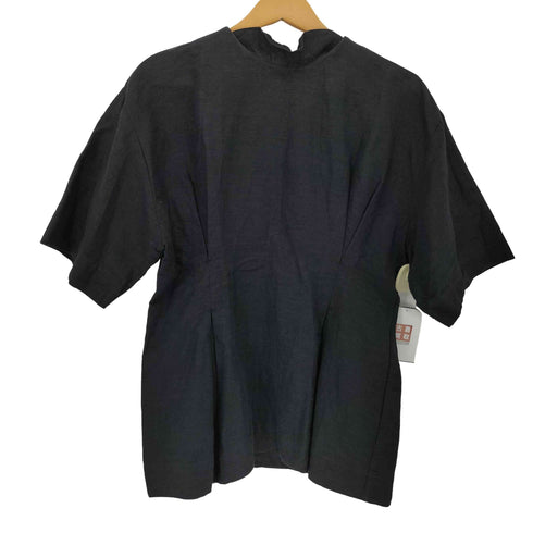 トーテム toteme 19SS S/S ペプラムブラウス レディース import:XS