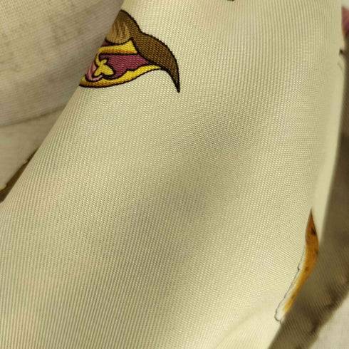 サルヴァトーレフェラガモ Salvatore Ferragamo 大判 アニマルプリント キリン 豹 シルクスカーフ レディース