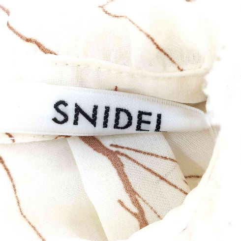 スナイデル snidel Sustainable20周年プリントワンピース レディース JPN:1