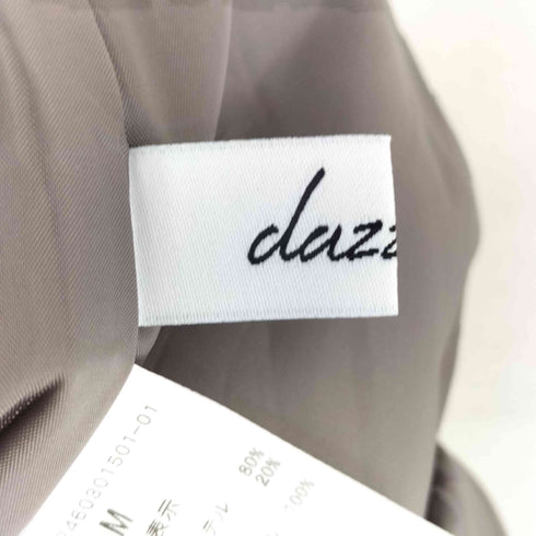 ダズリン dazzlin フロントジップペプラムオールインワン レディース JPN:M