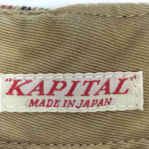 キャピタル KAPITAL グレンチェックスラックス メンズ 1