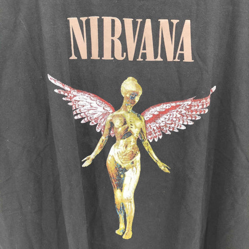 ブロードウェイ BROADWAY バンドプリント S/S クルーネック Tシャツ メンズ JPN:XL