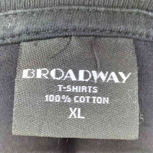 ブロードウェイ BROADWAY バンドプリント S/S クルーネック Tシャツ メンズ JPN:XL