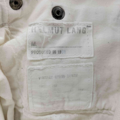 ヘルムートラング HELMUT LANG 90s 98年 本人期 ストレートデニムパンツ archive メンズ 24