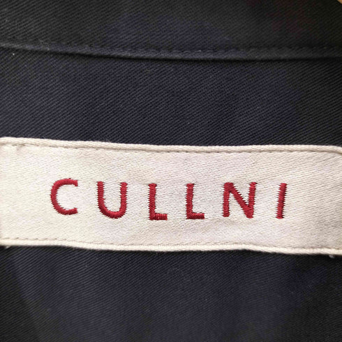 クルニ CULLNI 19SS レーヨン サイドスリット L/S ロングシャツ メンズ JPN:1