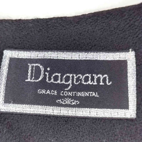 ダイアグラムグレースコンチネンタル Diagram GRACE CONTINENTAL レースウールワンピース レディース 36