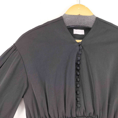 ローレン louren front button volume onepiece レディース