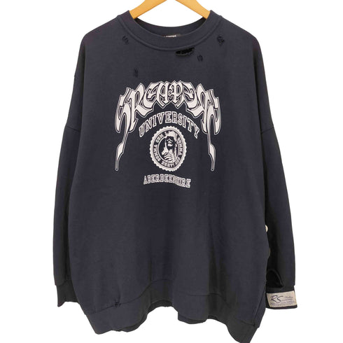 ラフシモンズ RAF SIMONS 22SS Destroyed Crewneck Sweater Sreapers メンズ 1