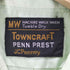 タウンクラフト TOWNCRAFT 襟芯 半袖シャツ メンズ 14 1/2