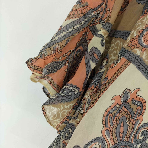 グレースコンチネンタル GRACE CONTINENTAL シルクペイズリーシャツブラウス レディース 36