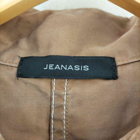 ジーナシス JEANASIS ステッチショートシャツ レディース FREE