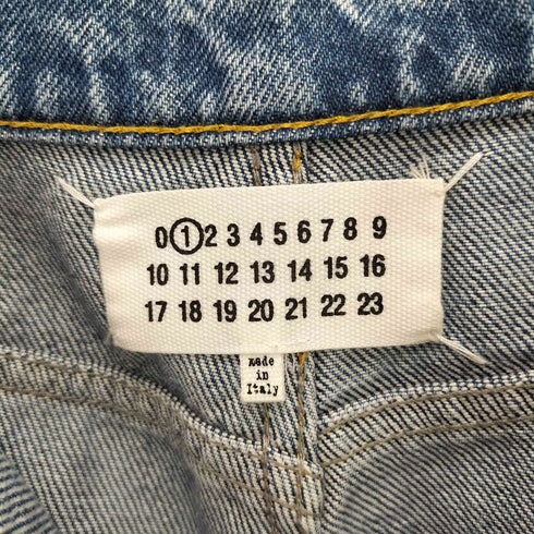 メゾンマルジェラ Maison Margiela 24SS SLASH DETAIL DENIM PANTS レディース 46