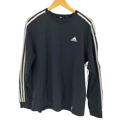 アディダス adidas エッセンシャルズ プラス ルーズフィット スリーストライプス メンズ import:XL