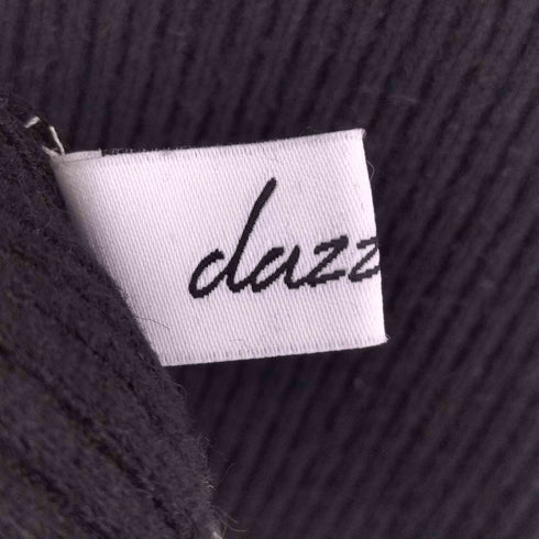 ダズリン dazzlin ボリュームアシメリボンニットワンピース レディース import:S