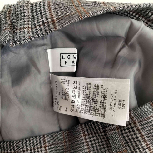 ローリーズファーム LOWRYS FARM チェックワイドパンツ レディース JPN:M
