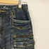 Addness Jeans Y2K ローライズ 立体ポケット フレアデニム レディース 9号