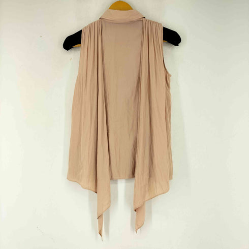グレースコンチネンタル GRACE CONTINENTAL フロントケープノースリーブシャツ レディース 36