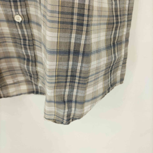 バーバリーズ BURBERRYS 90S 旧タグ チェック柄 S/S シャツ メンズ import:L