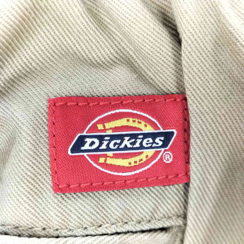 ディッキーズ Dickies ハイウエストセンタープレスワイドチノパンツ レディース M