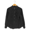 ブラックコムデギャルソン BLACK COMME des GARCONS フロントリボン装飾 丸襟 ラウンドカラー シャツ レディース JPN:S