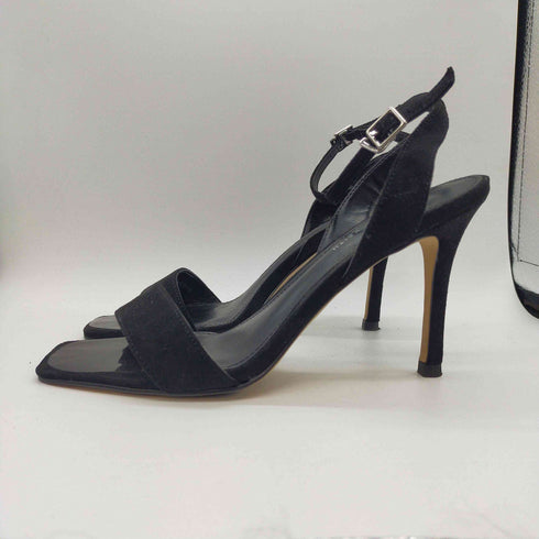 チャールズアンドキース CHARLES&KEITH スウェード ストラップ ヒール パンプス レディース EUR:35