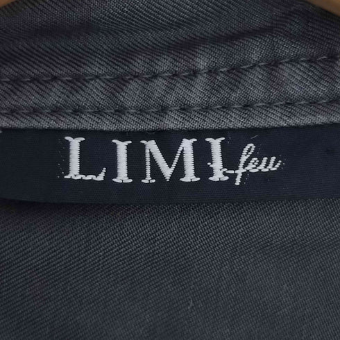 リミフゥ LIMI feu キュプラウール バックボタン 変形 ロングシャツ レディース JPN:S
