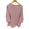 ビームスボーイ BEAMS BOY ボーダースーパービッグボートネックカットソー レディース