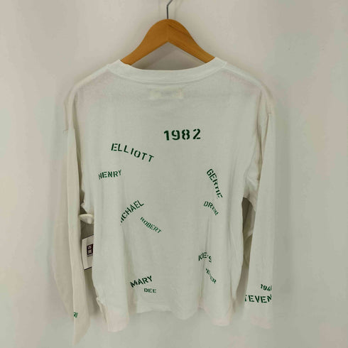 ビームスボーイ BEAMS BOY メッセージプリントロングスリーブカットソー レディース