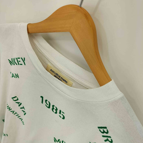 ビームスボーイ BEAMS BOY メッセージプリントロングスリーブカットソー レディース