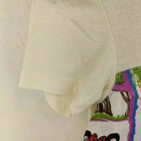 FABRIC QORN バンダナドッキング クルーネックTシャツ メンズ import:S