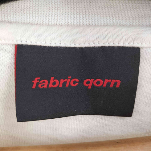 FABRIC QORN バンダナドッキング クルーネックTシャツ メンズ import:S
