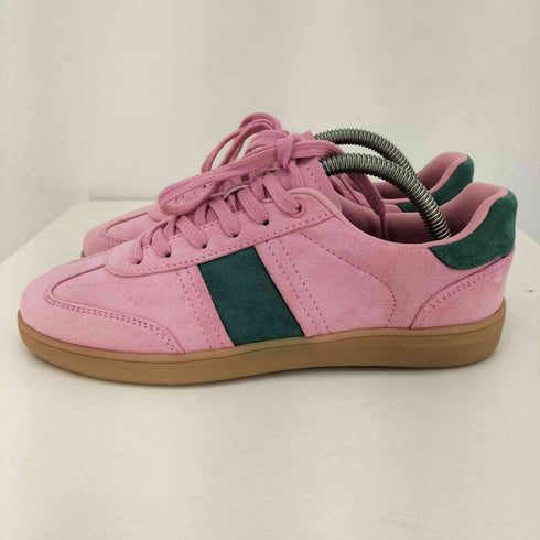 ザラ ZARA ガムソール スエードローカットスニーカー レディース 36