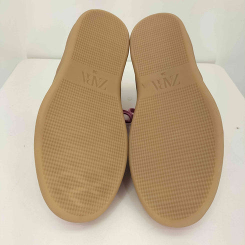 ザラ ZARA ガムソール スエードローカットスニーカー レディース 36
