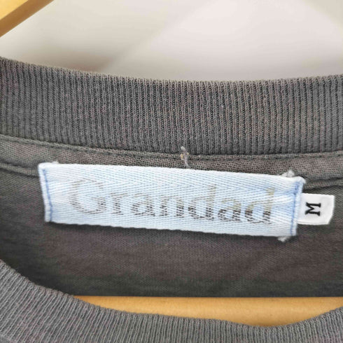 Grandad}フロントプリント Tシャツ メンズ import:M