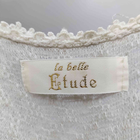 ラベルエチュード la belle Etude ショート丈カーディガン レディース